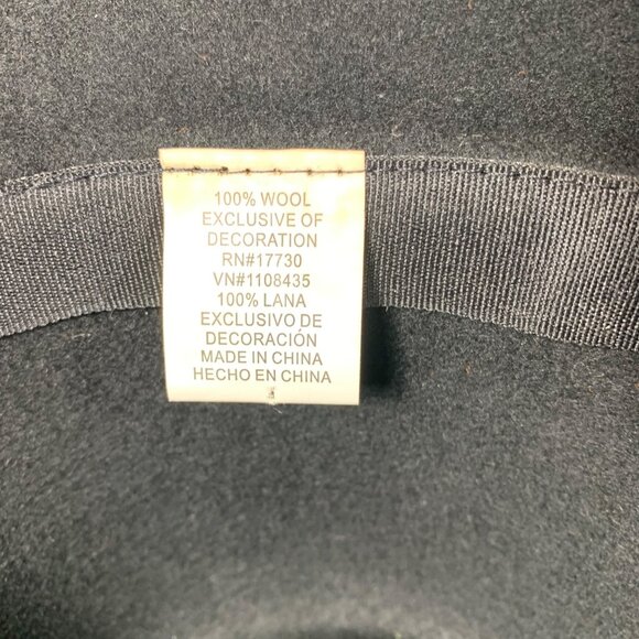 Womens Classic Wide Brim Felt Fedora Travel Western Fashion Hat Braided Band - Picture 5 of 9